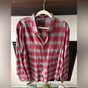 NWT TREASURE &  MAROON AND GRAY FLANNEL TREIM FIT SIXE 2XL